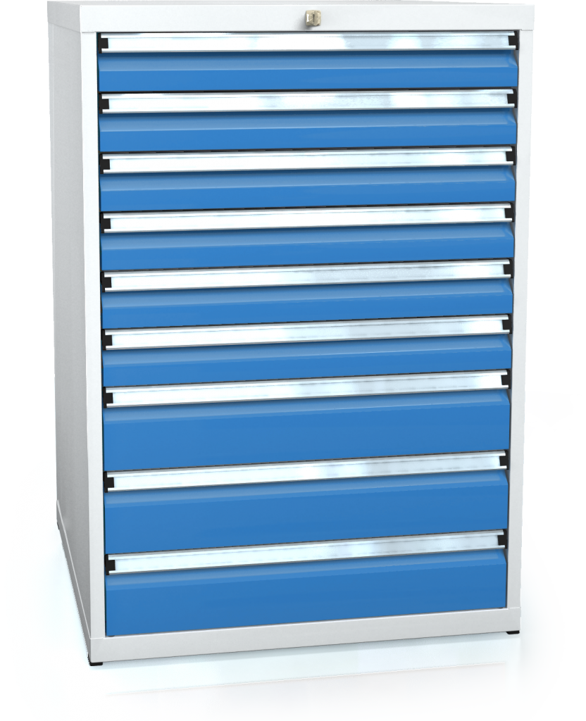 Drawer cabinet 1018 x 710 x 750 - 9x drawers